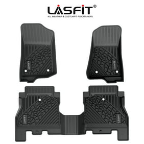 Custom Fit All Weather Heavy Duty Full Coverage Floor Mat Floor Protection for 2019 Jeep 2019 Jeep Cherokee All Weather Floor Mats